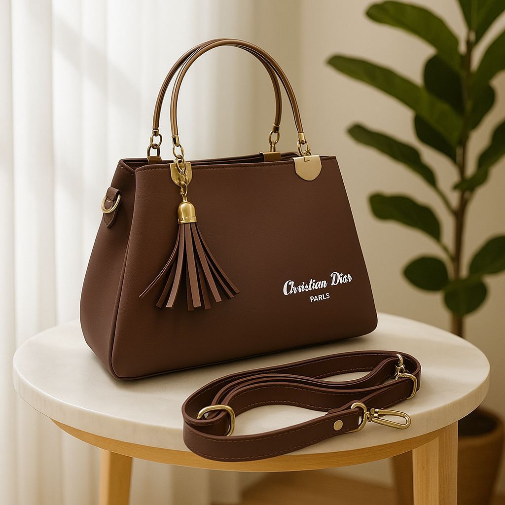 shoulder bag  Matte Finish Handbag – 7 Stylish Variants