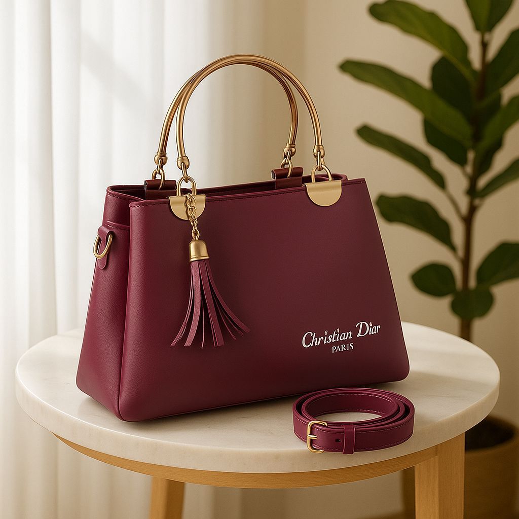 shoulder bag  Matte Finish Handbag – 7 Stylish Variants