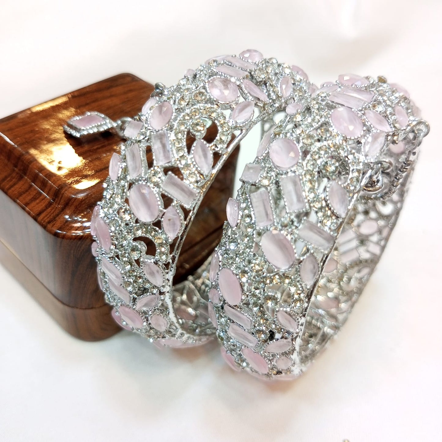 Colorful Elegance Metal Bangle Traditional Indian Wedding Wear Party & Festive Wear Jewelry