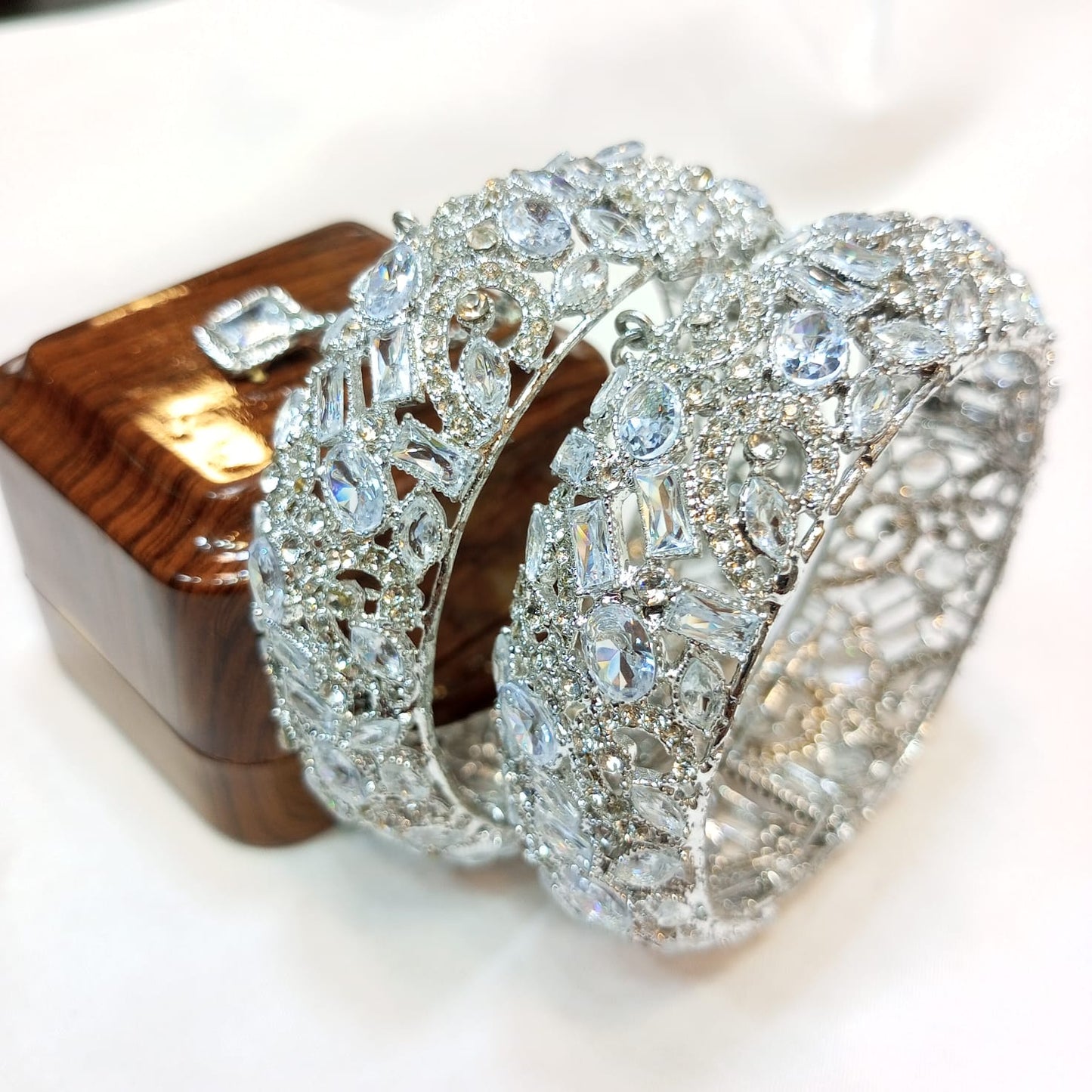 Colorful Elegance Metal Bangle Traditional Indian Wedding Wear Party & Festive Wear Jewelry