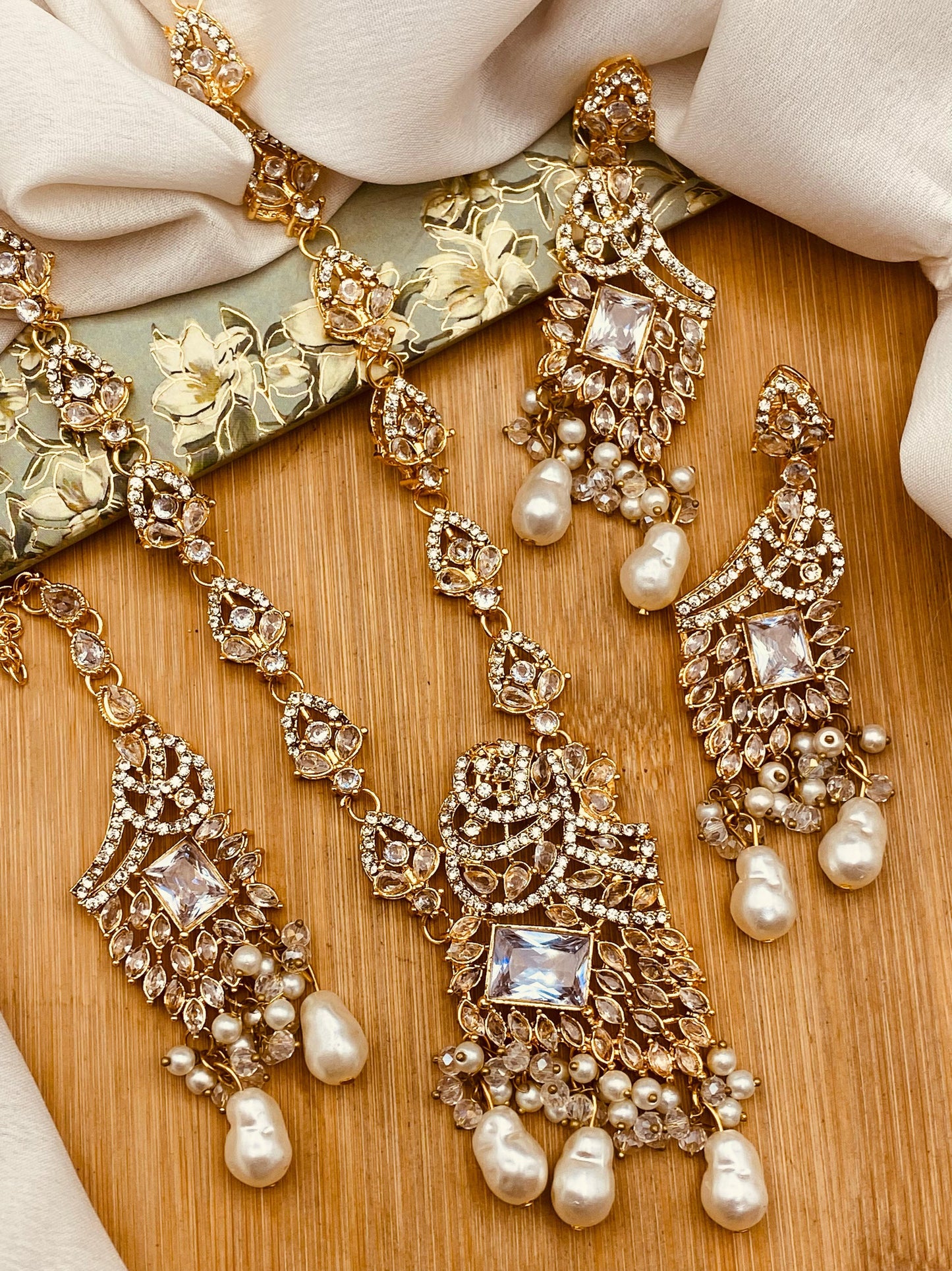 Wedding Special Necklace Set –  with Stones & Pearls | 7 Bridal Variants | Traditional Indian Jewelry Set